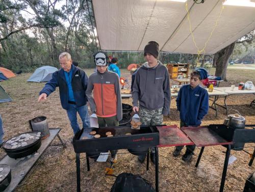 Camporee at Camp Rybolt 2024 December