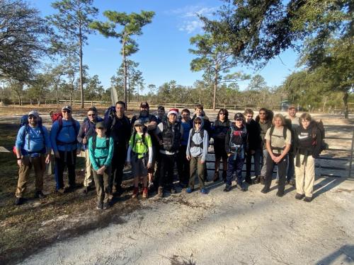 Cooking Merit Badge Hike - Dec. 2022