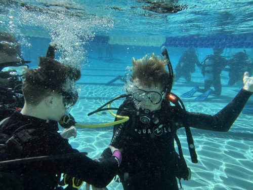 Lightning Wolves Scuba Class 20251108