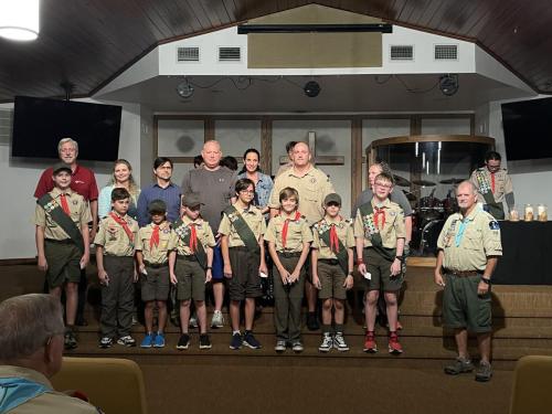 Troop Court of Honor 9/17/2024