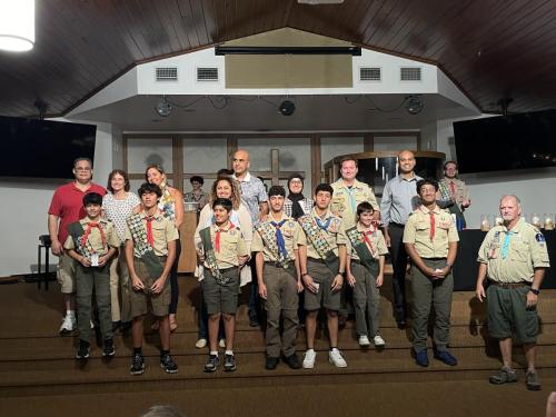 Troop Court of Honor 9/17/2024