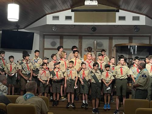 Troop Court of Honor 9/17/2024