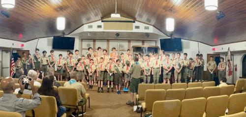 Troop Court of Honor 9/17/2024